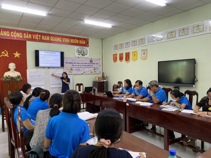 Tập huấn cho 17 nhà thực hành tại Tiền Giang (Đợt 1